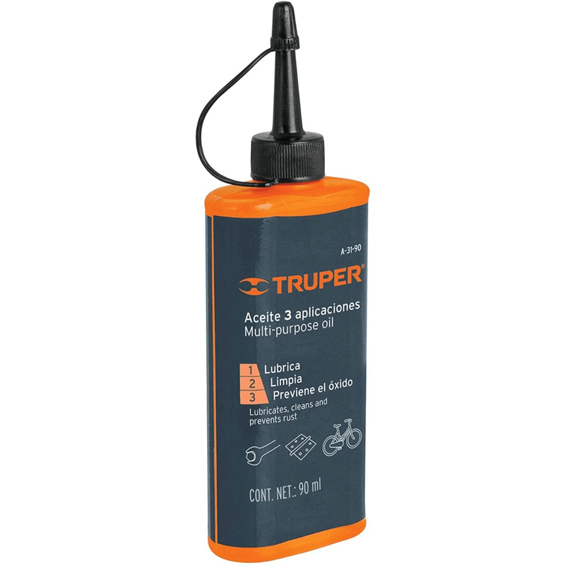 ACEITE MULTIUSOS 3 EN 1 90 ML TRUPER 16712