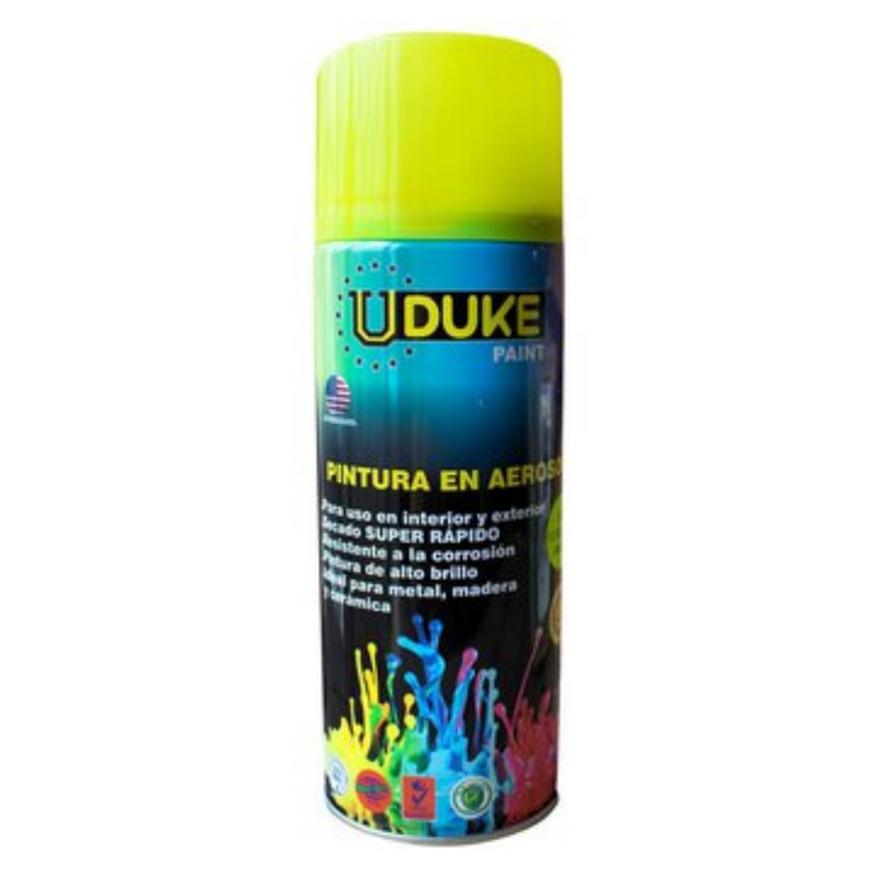 AEROSOL UDUKE FLUORESCENTE AMARILLO 1005 400ML HT40224
