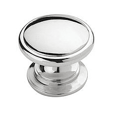 BOTON HONGO METALICO MOLDURADO CROMADO CO 7259