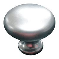 BOTON HONGO METALICO LISO CROMADO CO 7258