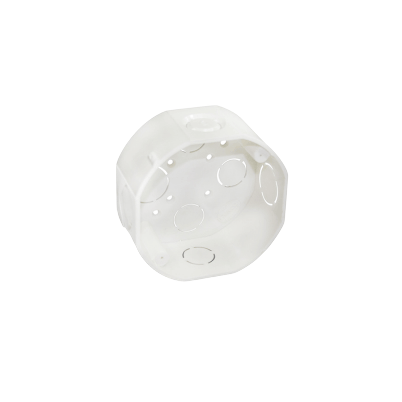 CAJA PLASTICA OCTOGONAL ECONOMICA