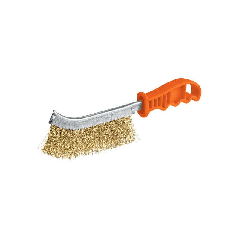 CEPILLO ALAMBRE BRONCE CURVO TRUPER 11540