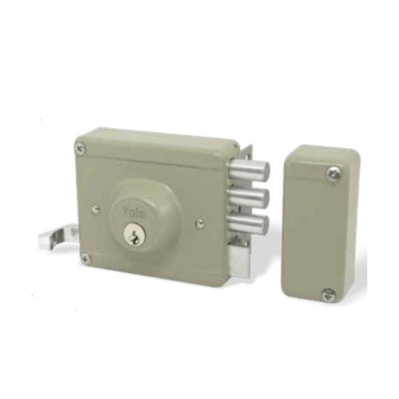 CERRADURA DE SOBREPONER 105 50 IZQ 3 BULONES YALE 7195