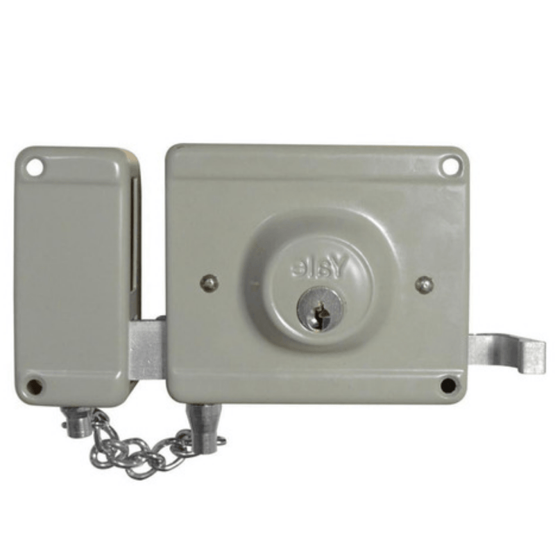 CERRADURA DE SOBREPONER YALE ACORAZADA 105-50 IZQUIERDA