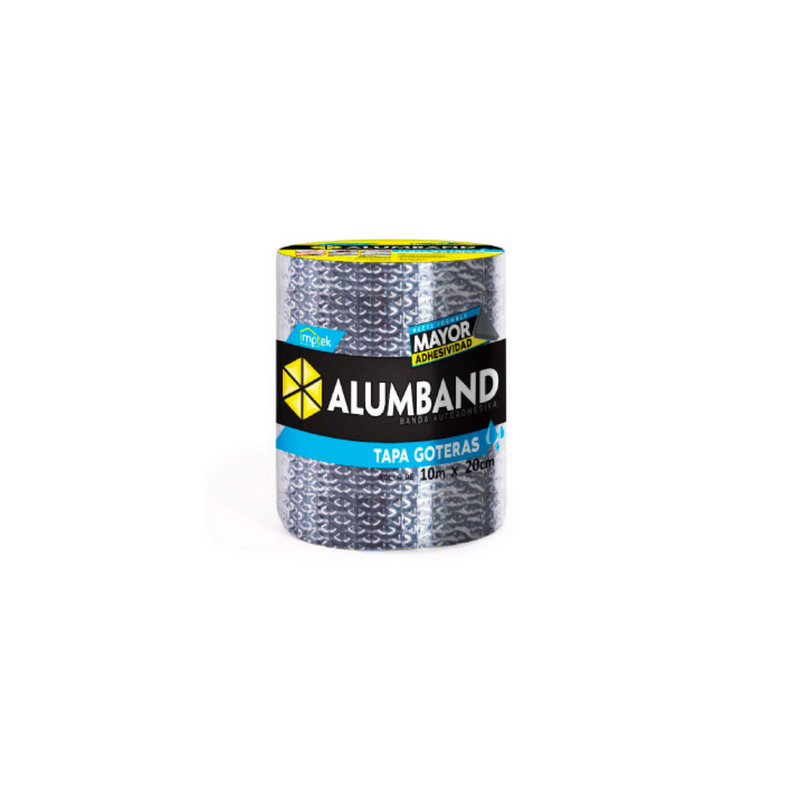 CINTA TAPAGOTERAS ALUMBAND 20CM X 10MTRS 4015