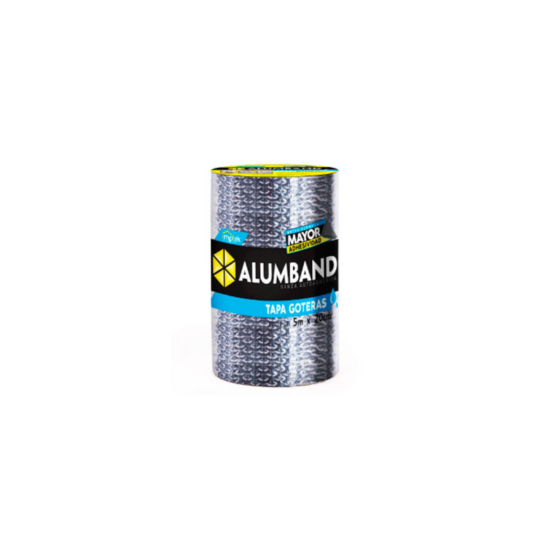 CINTA TAPAGOTERAS ALUMBAND 20CM X 5 MTRS 4018