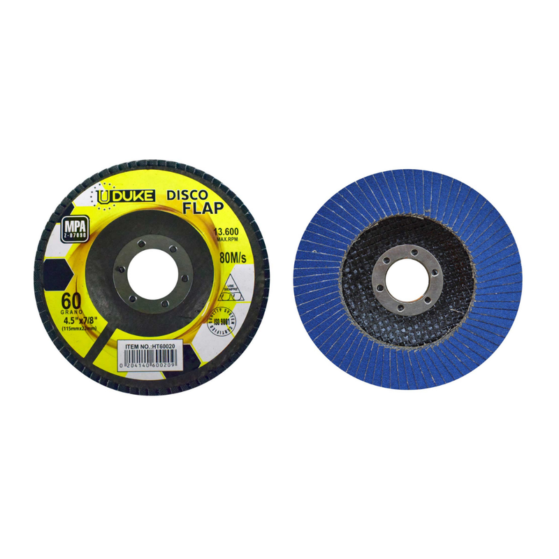 DISCO FLAP 4 1/2 PULG UDUKE GRANO 60 HT60020