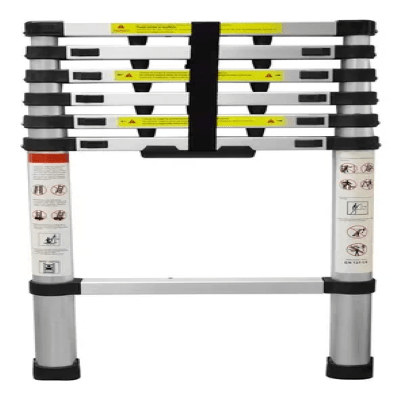 ESCALERA TELESCOPICA 2 MTRS 6 PASOS