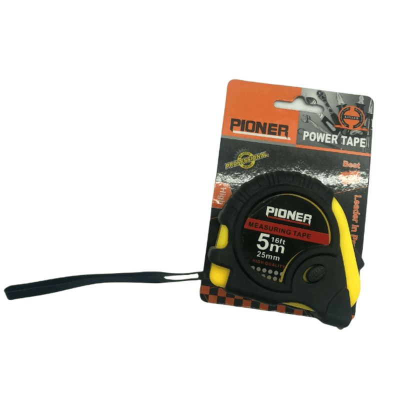 FLEXOMETRO PIONER 5 MTRS CAUCHO ECO