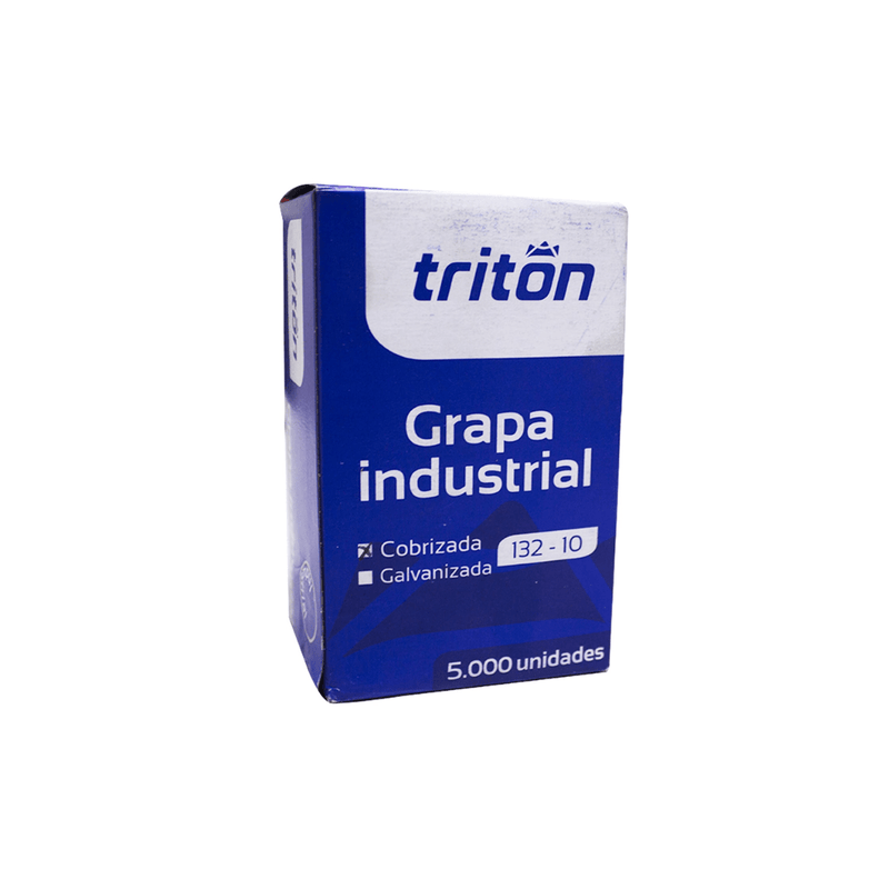 GRAPA 132 10 TRITON GALVANIZADA X CAJA 60 TIRAS
