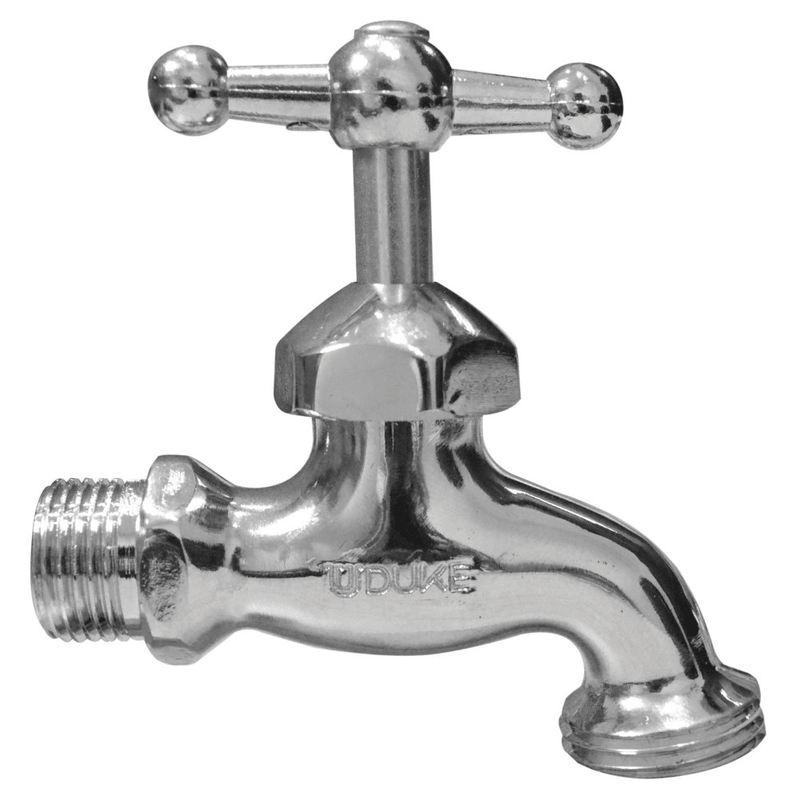 GRIFO UDUKE METALICO PESADO CHAPOLA METALICA 1/2 LLAVE JARDIN HT20149