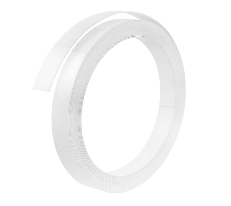 CANTO PVC BLANCO BRILLANTE HIGH GLOSS 19MM X MTR