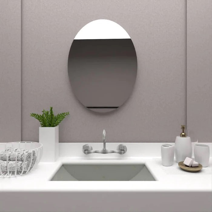 ESPEJO NAPOLI SENCILLO OVALADO 50X65X6