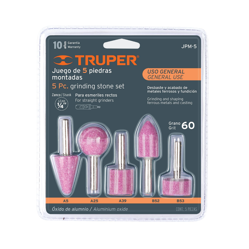 JUEGO PIEDRAS MONTAR X 5 PZ TRUPER 11680