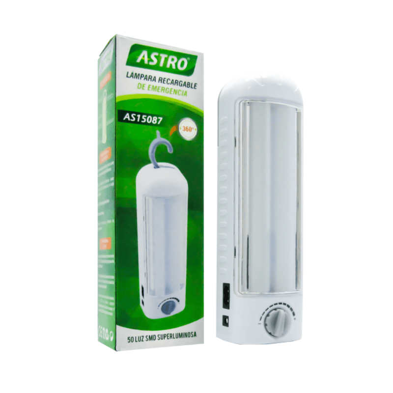 LAMPARA RECARGABLE MEDIANA ASTRO AS15087