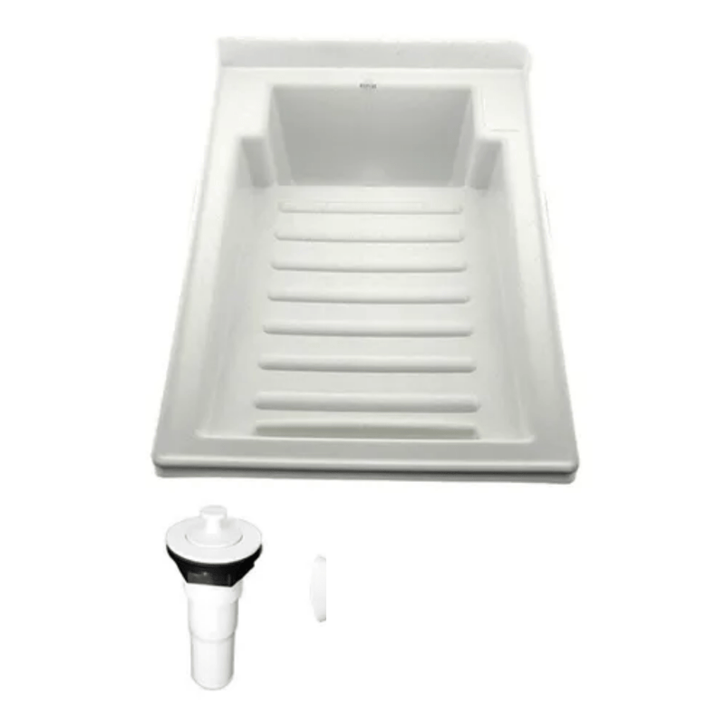 LAVADERO PLASTICO 60X46 INC CANAST EFECTO GRANITO 52