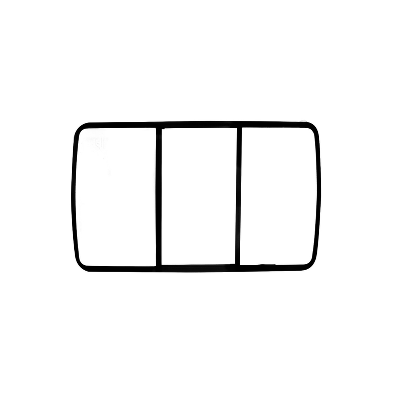 LINEA FUTURA BLANCA INCRUSTAR TAPA SENCILLA BLANCA BORDE NEGRO DUKE ENERGY