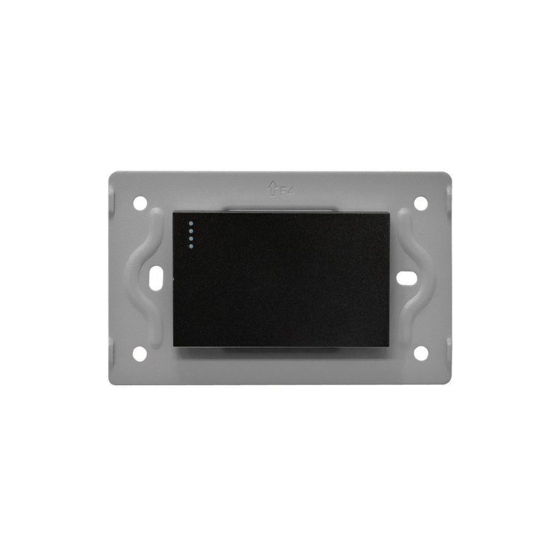 LINEA LUXOR NEGRA SWICHE SENCILLO INTERCAMBIABLE SIN TAPA DUKE ENERGY V17-003