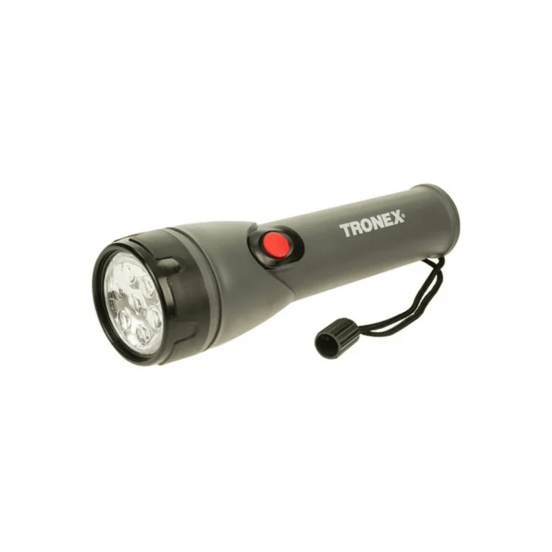 LINTERNA LED 115L 2D PLASTICO GRIS TRONEX