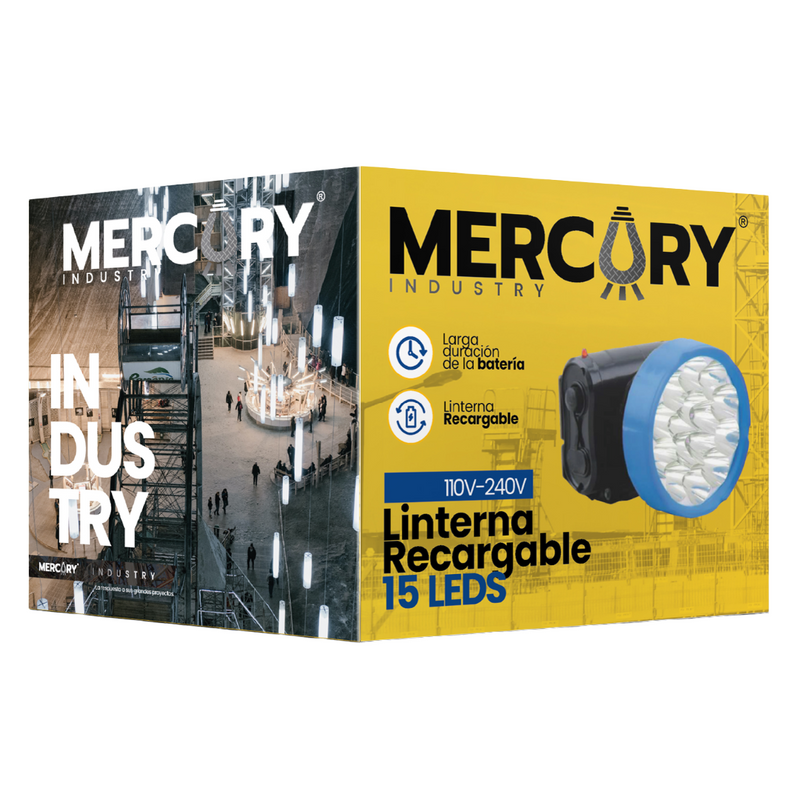 LINTERNA MINERO LED MERCURY 3213 700MA ILE07