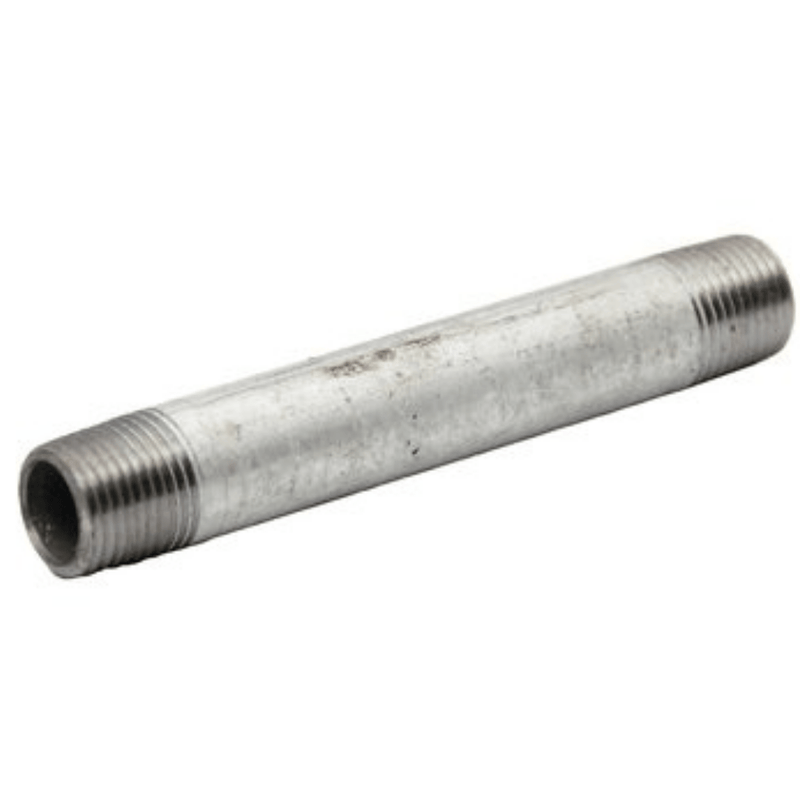 NIPLE GALVANIZADO 1/2 X 8