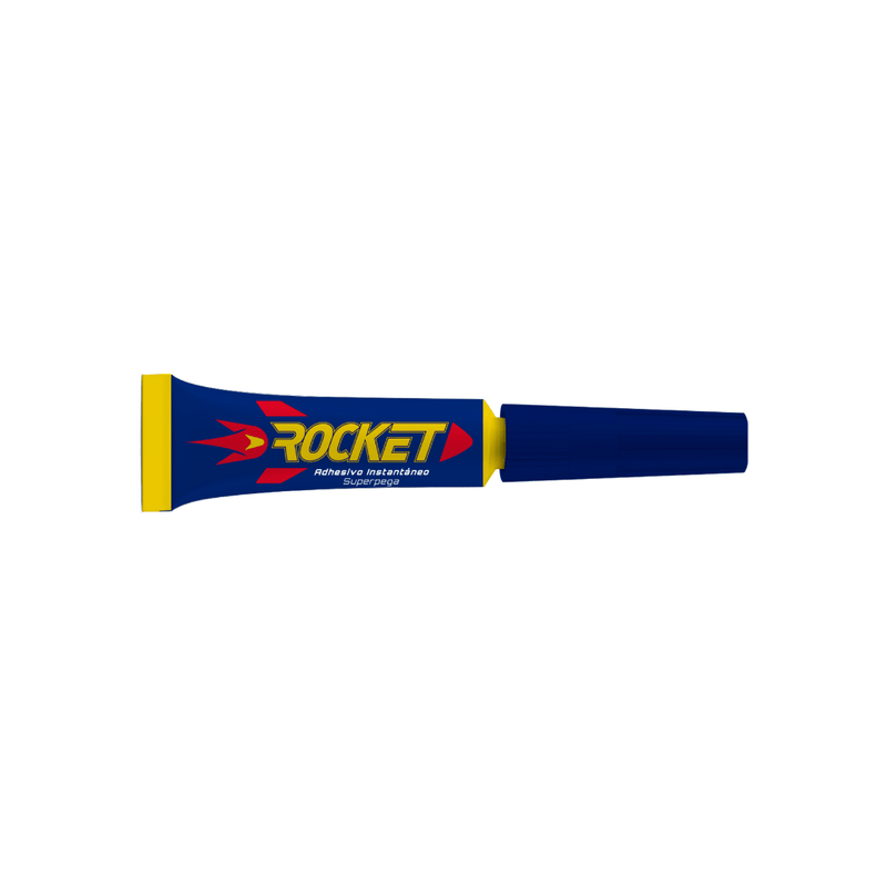 PEGANTE INSTANTANEO ROCKET AZUL CIANO 3GR
