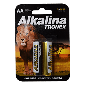 PILA AA ALCALINA TRONEX BLISTER X 2