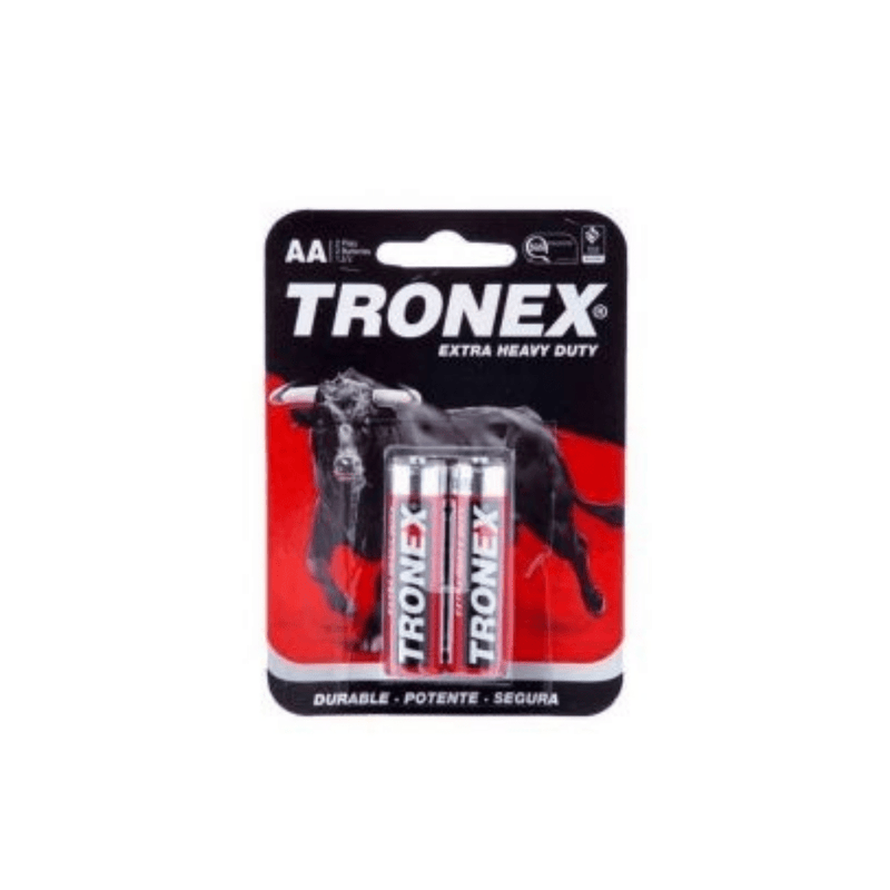 PILA AA CARBON TRONEX BLISTER X 2
