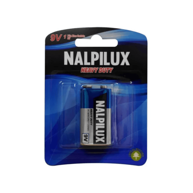 PILA CUADRADA 9V NALPILUX BLISTER