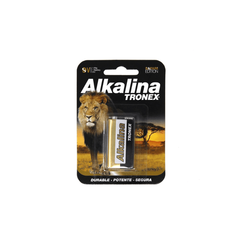 PILA CUADRADA TRONEX 9V ALCALINA BLISTER