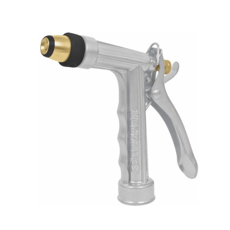 PISTOLA MANGUERA METALICA TRUPER BOQUILLA REGULABLE 17482