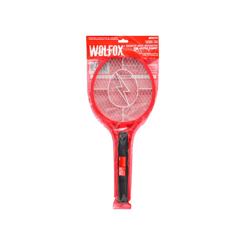 RAQUETA MATA MOSQUITOS WOLFOX WF9731