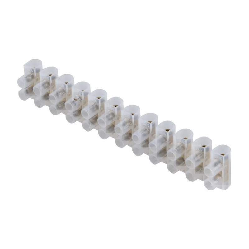 REGLETA PLASTICA BLANCA 20 AMP ECA119