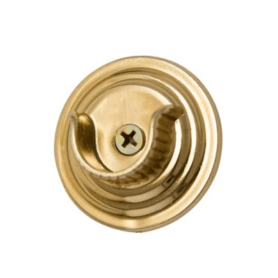 SOPORTE CORTINERO 3/4 EN U DORADO