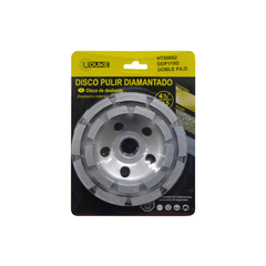 DISCO PULIR 4 1/2 DIAMANTADO SEGMENTADO DOBLE FILO UDUKE DDP115D HT80002