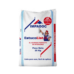 ESTUCO LISTO IMPADOC X 25 KG