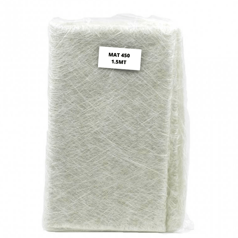 FIBRA DE VIDRIO MAT 450GR X 1.5 MAT X 1 LB