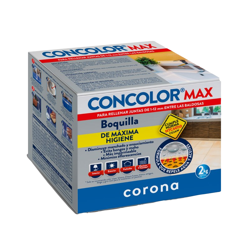 FRAGUA CONCOLOR MAX CORONA BLANCO X 2 KG