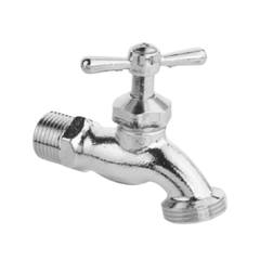 GRIFO GRICOL SATINADO PESADO 1/2 LLAVE JARDIN 01-9900-13