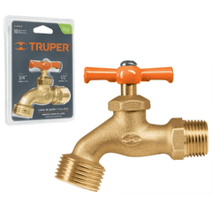 GRIFO TRUPER BRONCE 1/2 LLAVE JARDIN 13147