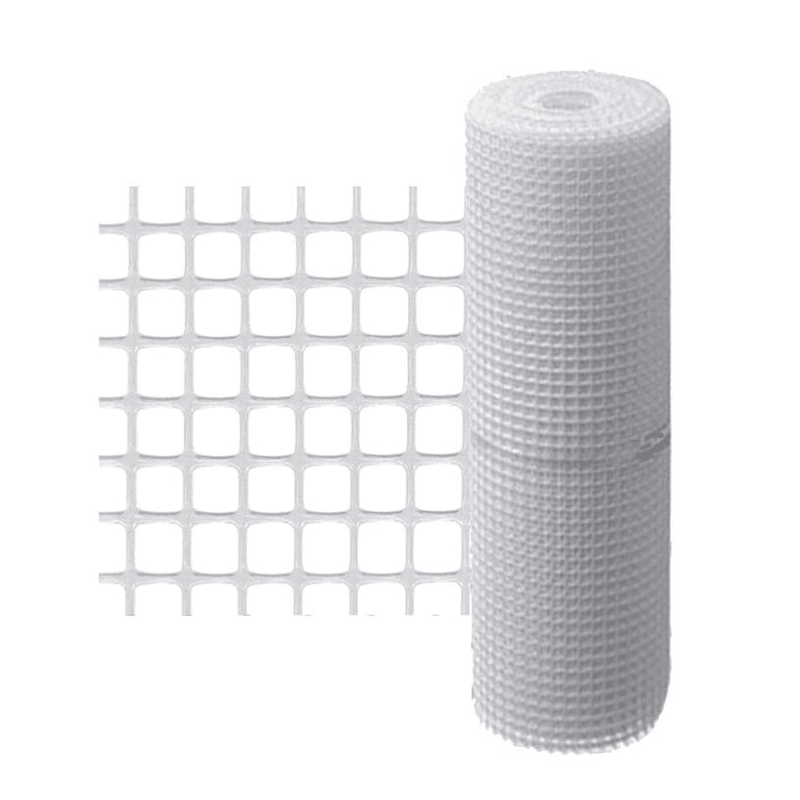 MALLA PLASTICA CUADRADA MULTIUSOS 3X3 BLANCA