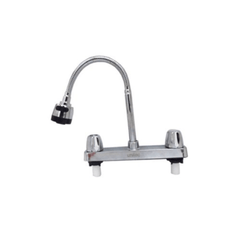 MEZCLADOR LAVAPLATOS FLEXIBLE TITANIUM PALANCA TTA200