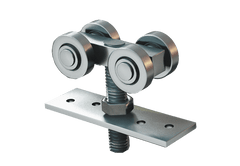 RODACHIN PUERTA COLGANTE 4 BALINERAS MACIZA 1 PULG 0135608