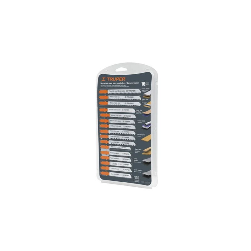SEGUETA SIERRA CALADORA VARIAS TRUPER 16 PZ 16705