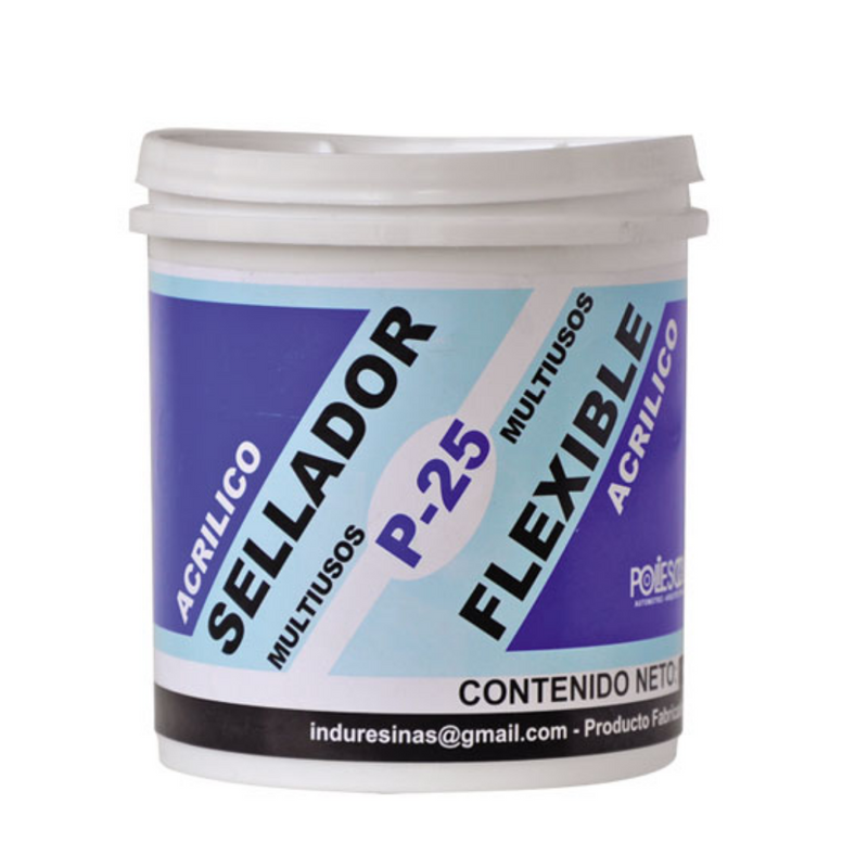 SELLADOR P25 NEGRO X 1/8