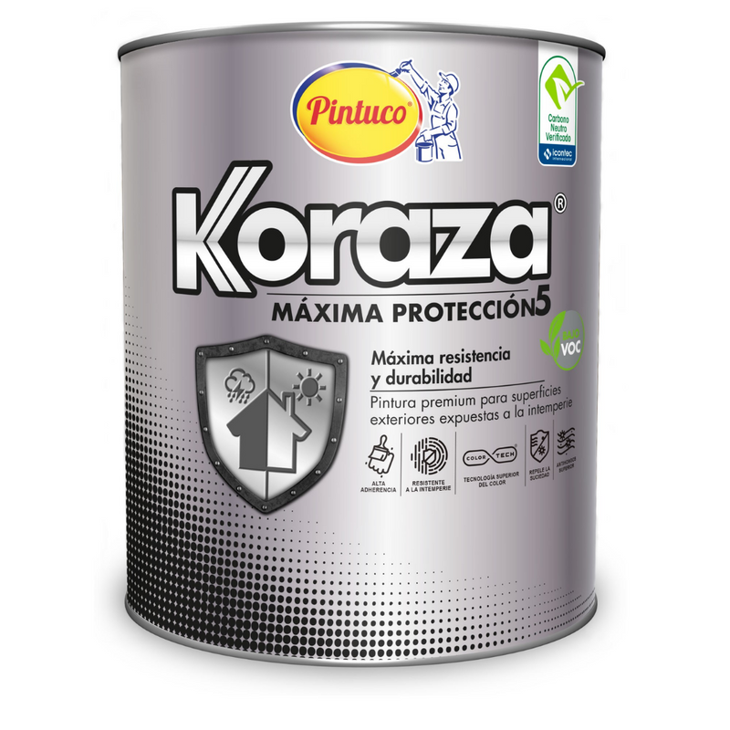 VINILO KORAZA PINTUCO BLANCO 2650 X 1/4