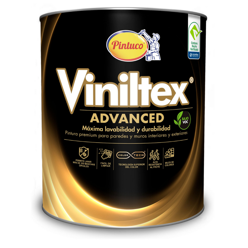 VINILO VINILTEX PINTUCO BLANCO PURO 1520 X 1/4